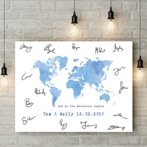 Personalised Wedding Guest Book Alternative | Unique Wedding Guestbook Ideas | Wedding Decor | Framed Options