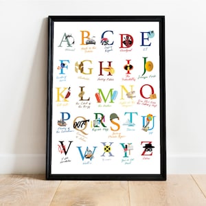 ★日本未入荷★ 映画ファン必見【BFI】70's Film alphabet tote Amazon.com: Frasier Alphabet Digital Poster Canvas Tote Bag
