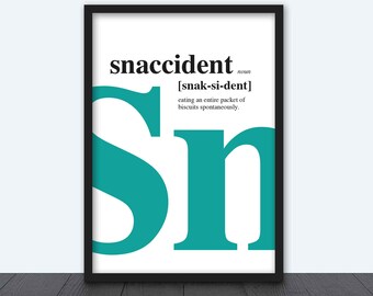 Snaccident Definizione Sottobicchiere Set Di 4