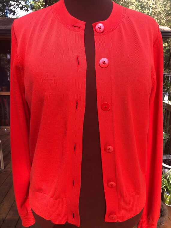 J Crew Summer Orange 100% Cotton 