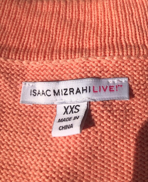 Isaac mizrahi top live cardigan
