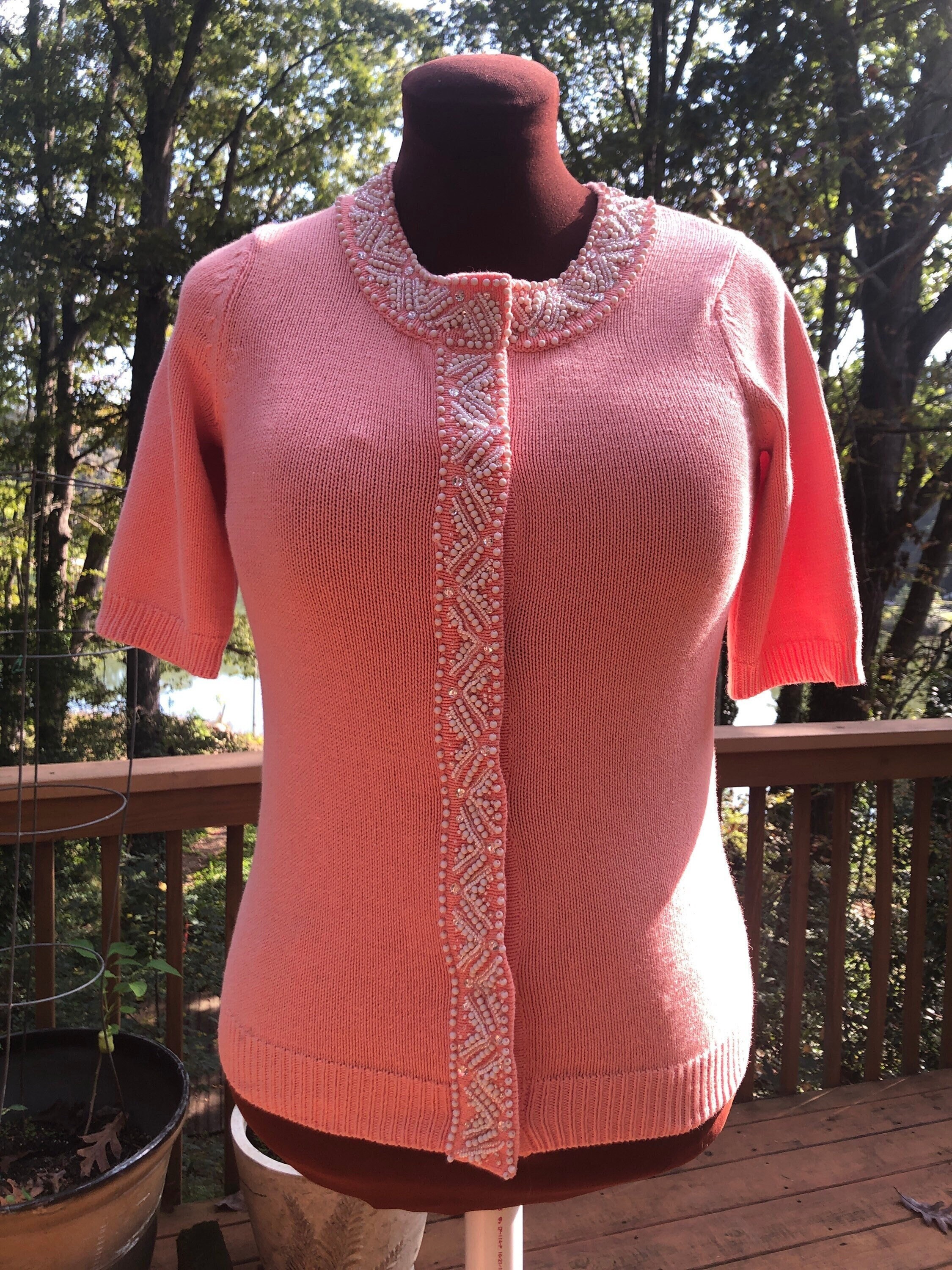 All Cotton Isaac Mizrahi Live Beaded 