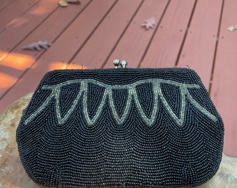 Beaded Evening Clutch Handbag