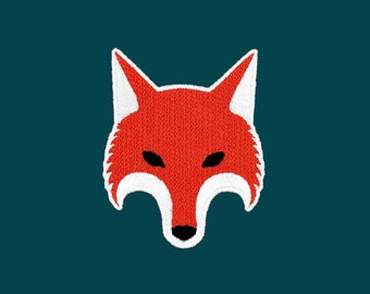 Fox iron-on patch - your animal companion