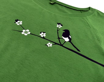 Magpie -  - Women's Bamboo-Organic-Cotton-T-Shirt, ethical fashion, fair, organic, sustainable, vegane