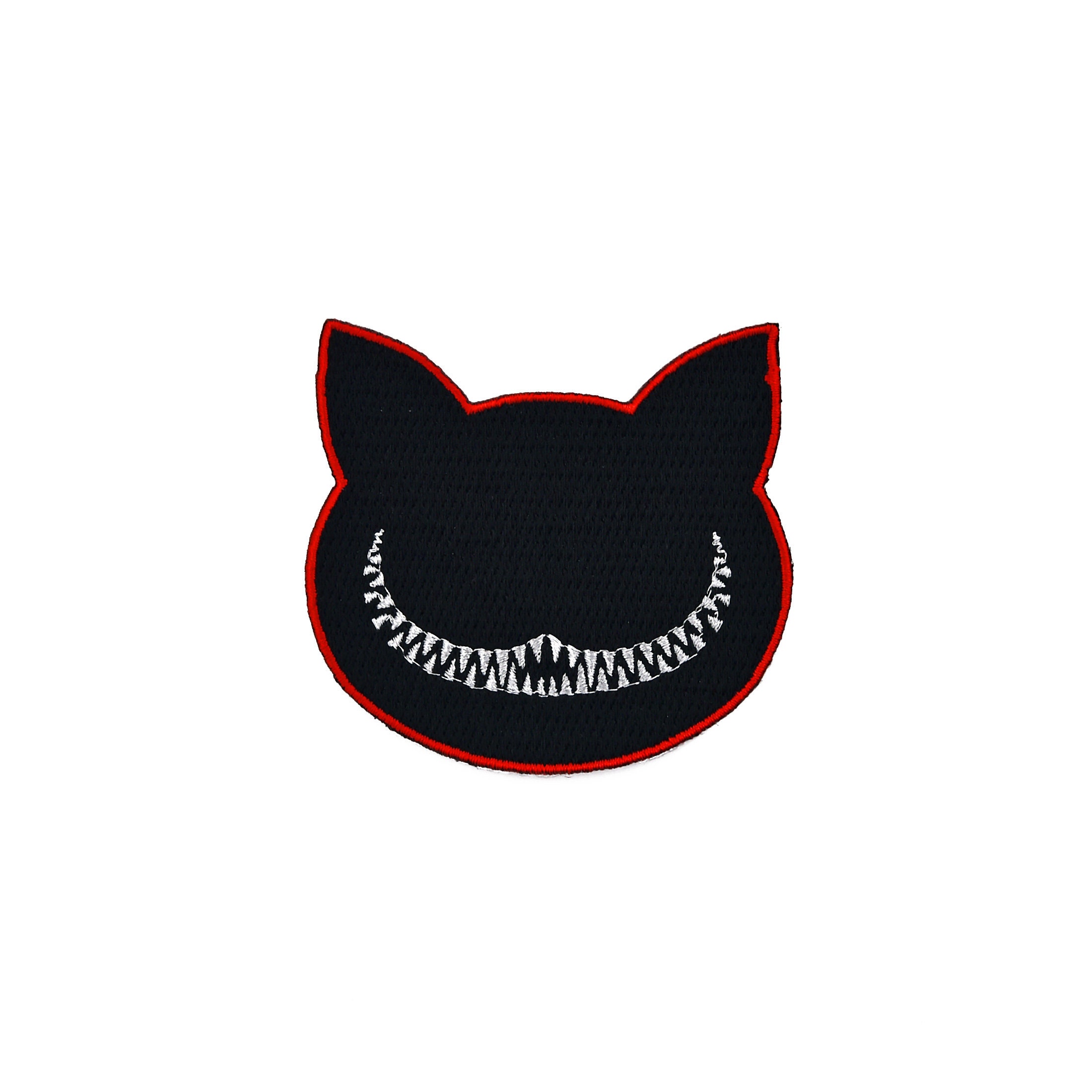 Cheshire Cat Patch Iron On Badge Embroidery Patches Etsy