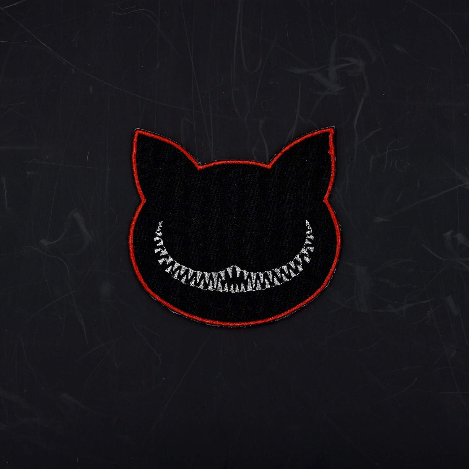 Cheshire Cat Patch Iron On Badge Embroidery Patches Etsy