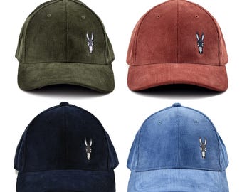 Ezelpet van biologisch katoen – Geborduurde ezel – Pet met boerderijdiermotief – Duurzaam cadeau – Baseballpet met dierenmotief (unisex)
