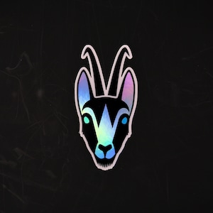 Chamois-klistermärken - Klistermärken för laptop, Macbook, skateboard, vinyl
