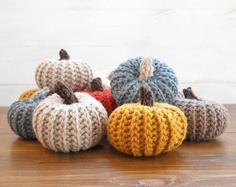 Fall crochet patterns, crochet pumpkin amigurumi, small crochet pumpkins, how to crochet a pumpkin tutorial, crochet fall decor