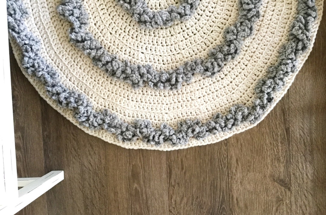 Crochet Rug Pattern: Hygge Home Decor Round Carpet (PDF Pattern) - Etsy