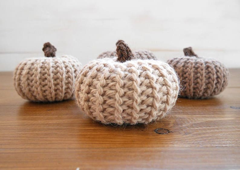 Crochet pattern pumpkin, crochet pumpkins, fall decor, table decor, crochet pumpkin pattern image 8