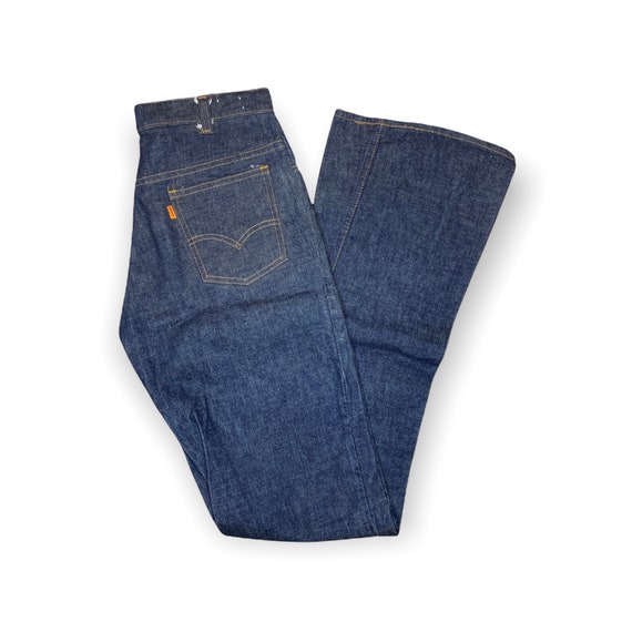 Vintage LEVI'S 646 Bell Bottoms Orange Tab Dark 70's - Etsy