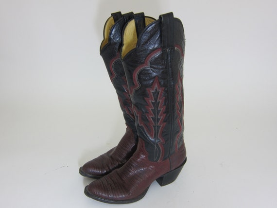 botas vaqueras de lagarto