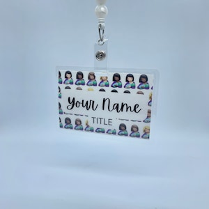 Badge Back Nursing Emoji Custom