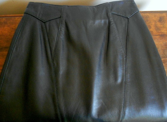 Tannery West Designer Pencil Skirt - Ultra Soft L… - image 2