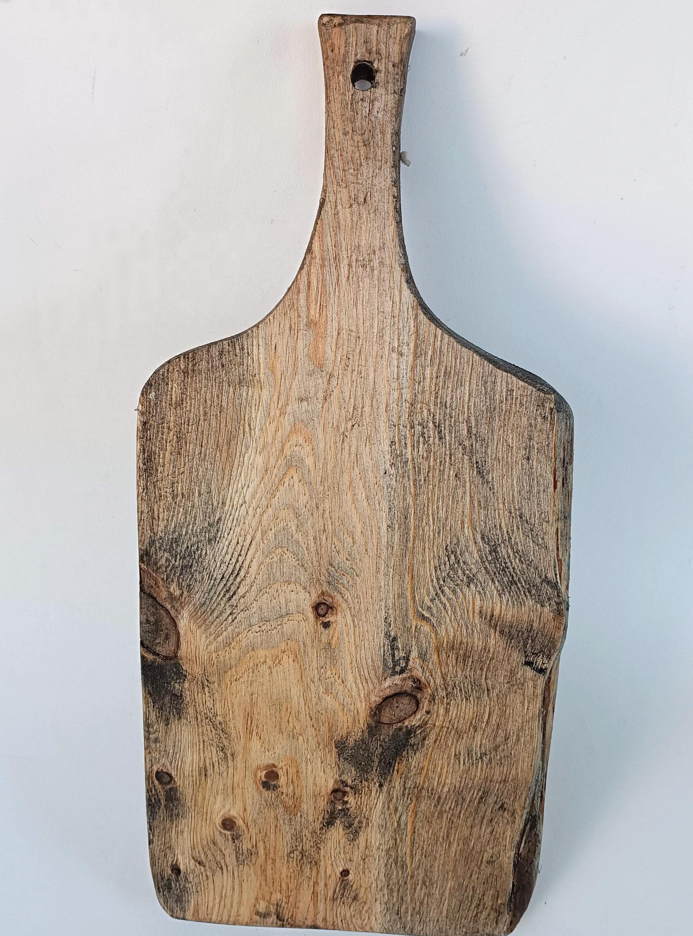 Planche à Découper En Bois De Peuplier - Fait Main, Format 33,5 X 33,5 Cm, épaisse
