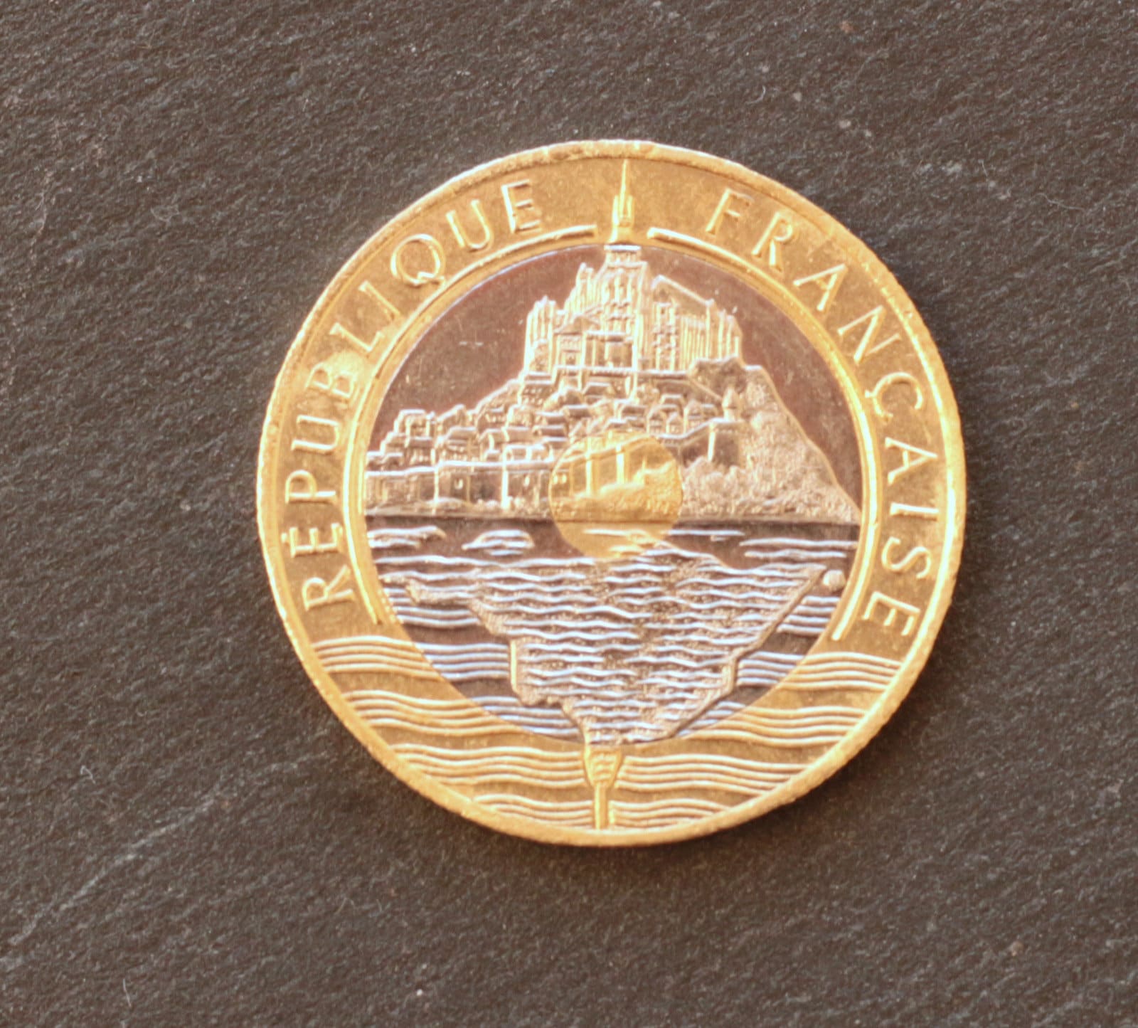 Top pop NGC-PF69 フランス 1993 凱旋門 製造20000枚 20 Francs- French Currency 20F- 1992/1993/1995- Mont Saint Michel