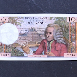 France 10 F- 10 Francs- Type 1963- F.62.52- Billet Banque de France- XX siècle- Collection- Bonistique