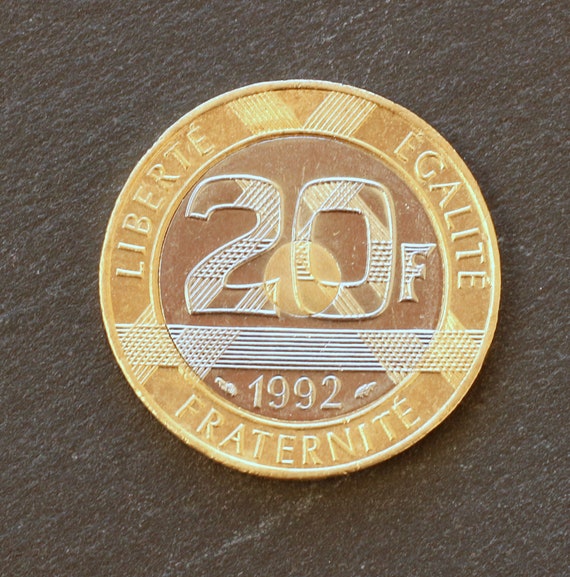 20フラン - フランス/1992/1993/1995 - モン・サン・ミシェル - 貨幣