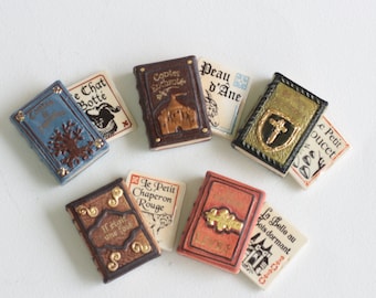 Contes- Il Était Une Fois- Fève au choix- Fèves gâteaux de Rois- Peint à main- Version brillante/laqué- Miniatures collection/Fabophilie