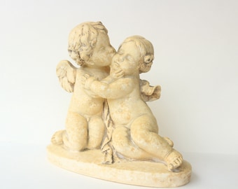 Couple of Angels- Lot figurines- Signed / Numbered-Romantic- Collection