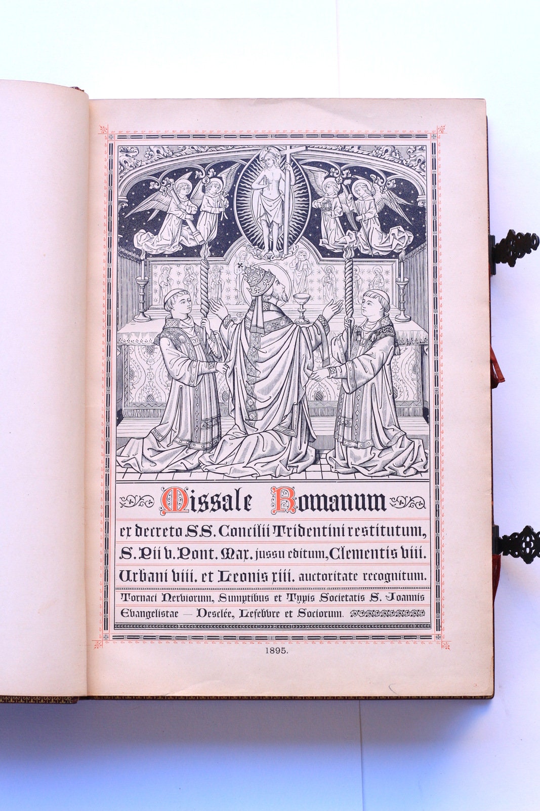 MISSALE ROMANUM」ローマ・ミサ典礼書 革装 キリスト教 カトリック