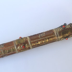 Tibetan Buddhist Incense Holder- Incense burner- Auspicious signs- Collection/Decoration