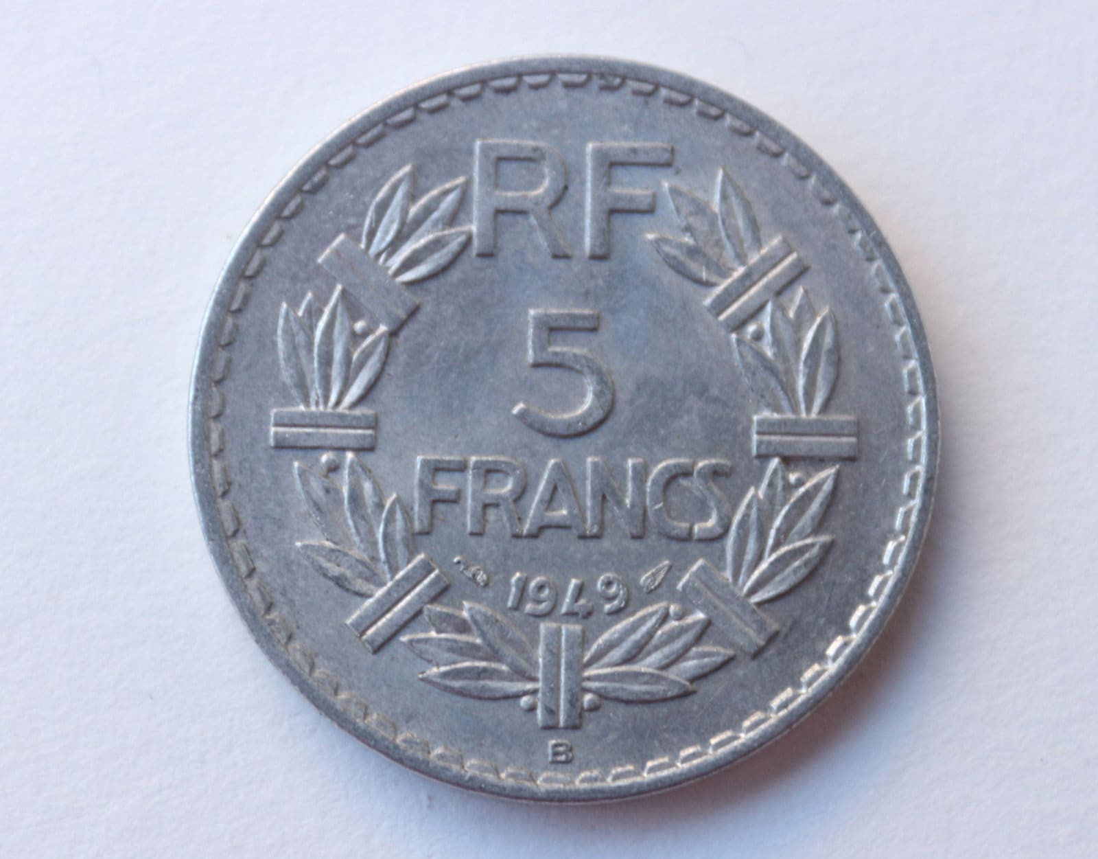 The Old French Currency - 5F- 5 Franc 1946/1947/1948/1949/1950