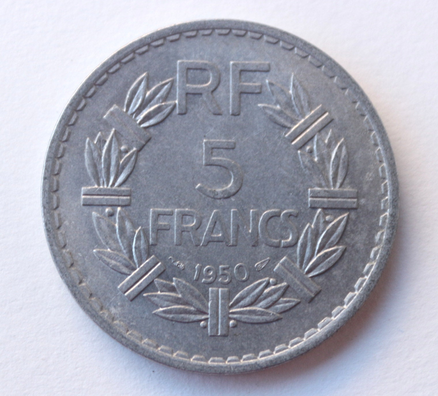 The Old French Currency - 5F- 5 Franc 1946/1947/1948/1949/1950