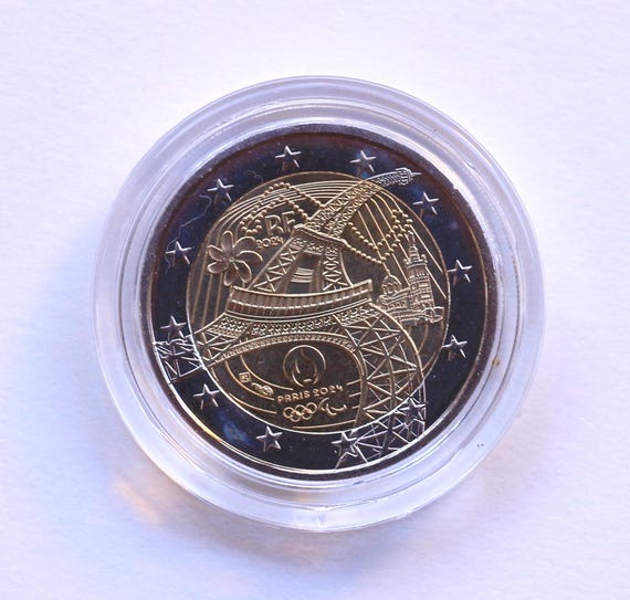 2ユーロ パリオリンピック記念切手 - 未使用 - FDC - ミント