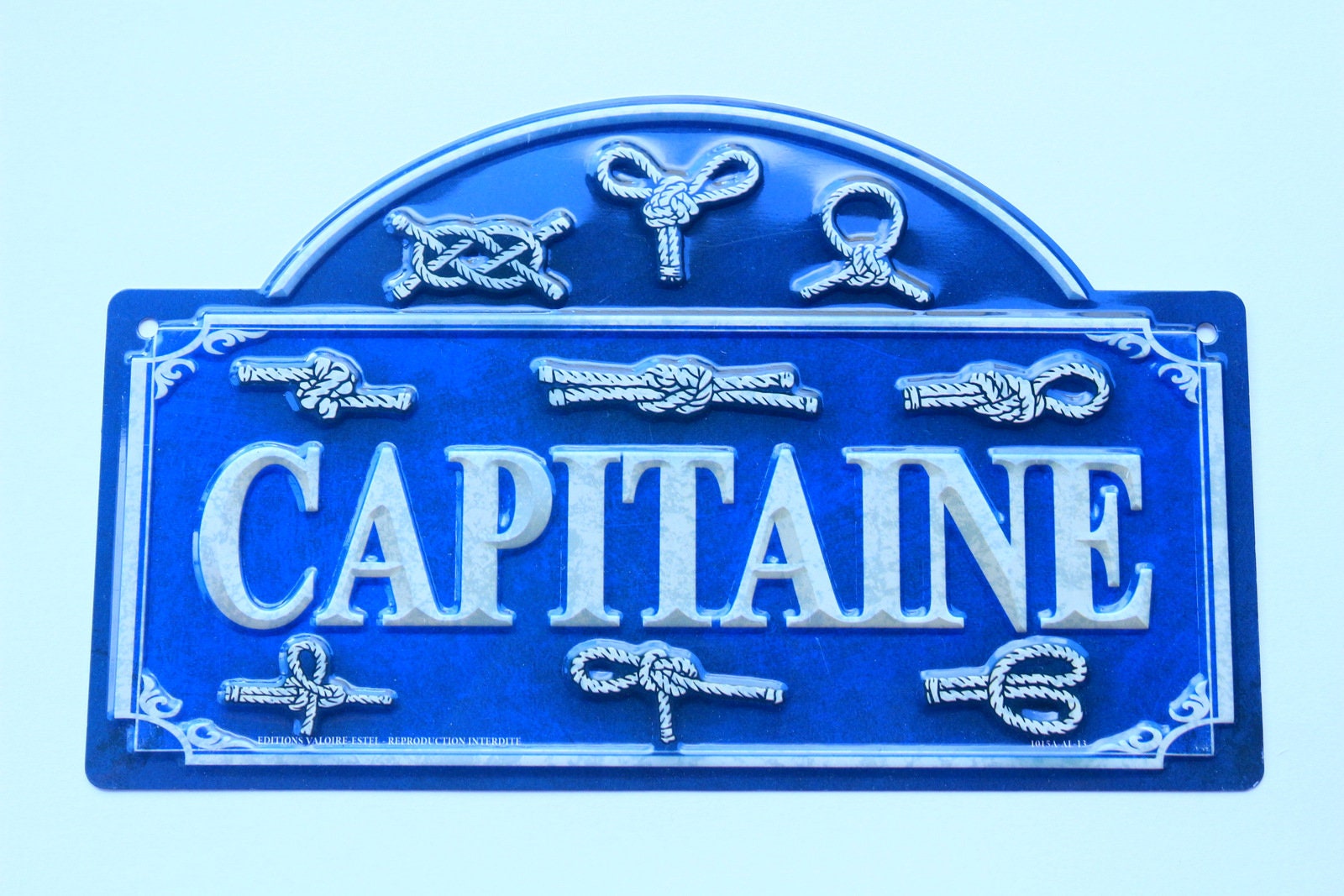 Free Shipping - Plaque Émaillée - Bienvenue/Capitaine/Club d'amitie/Cave - Style Vintage - Decoratio