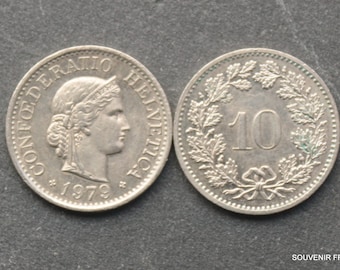 スイス造幣局 - 10ラッペン - 1979/1983年 - 貨幣学 - コレクション