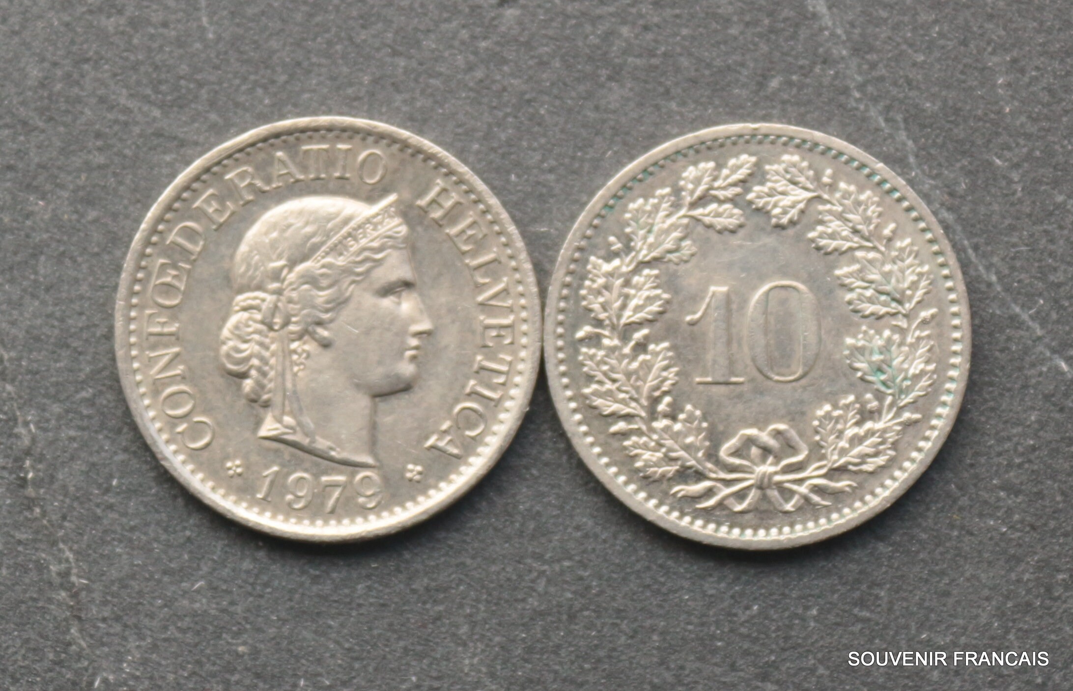 スイス造幣局 - 10ラッペン - 1979/1983年 - 貨幣学 - コレクション
