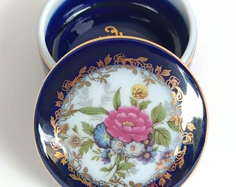 Joyero - Limoges, Francia - Caja pequeña de porcelana - Caja de regalo - Objeto de colección - Decoración