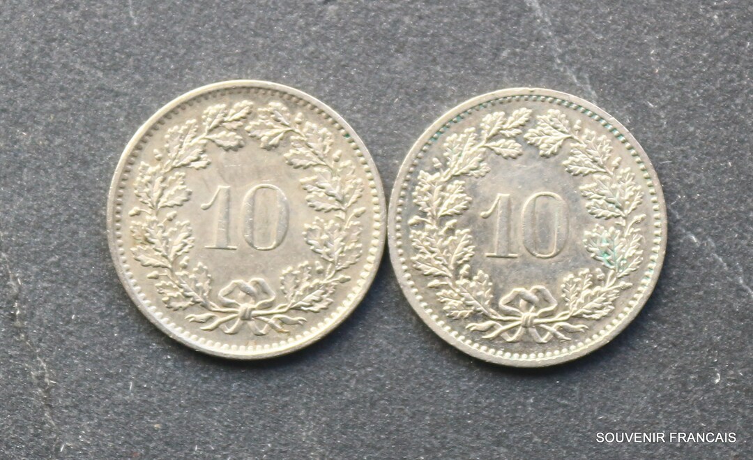 スイス造幣局 - 10ラッペン - 1979/1983年 - 貨幣学 - コレクション