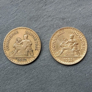France- Bon Pour 2 Francs 1923/1925- Type Mercure- Monnaie française- 2F- Numismatique - Collection