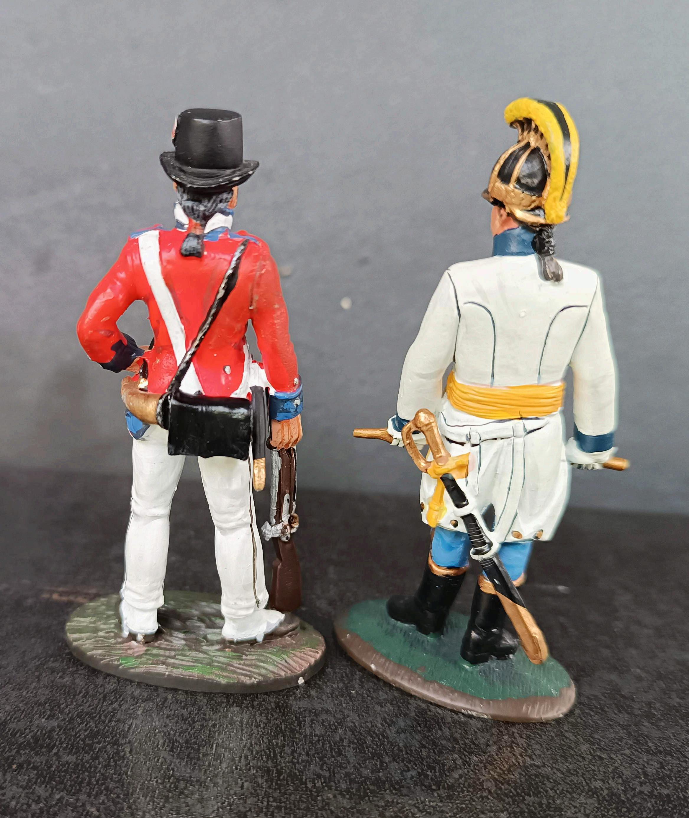 Lot De 3 Soldats Plomb Del Prado – Miniatures Collection, Très Bon état