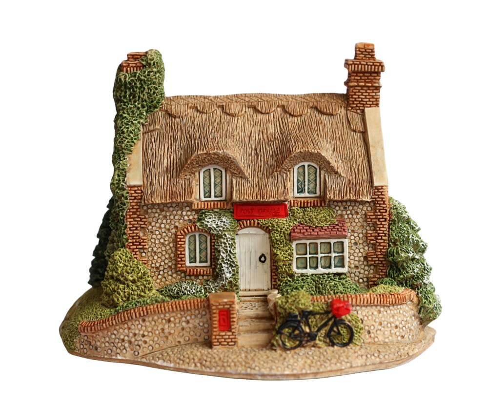 Lilliput Lane - Mrs Pinkerton's Post Office 1989 - Collection/Objet Vitrine - Excellent État - Décor