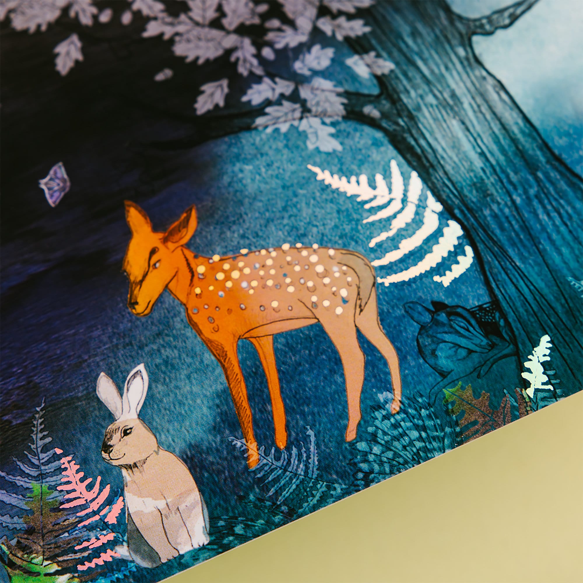 Woodland Animals A4 Art Print Cottagecore Art Print Woodland Etsy