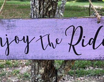 Enjoy the Ride - Etsy