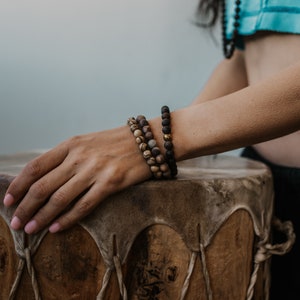 gemstone meditation bracelets | yoga bracelets | 8mm stacking beaded bracelets