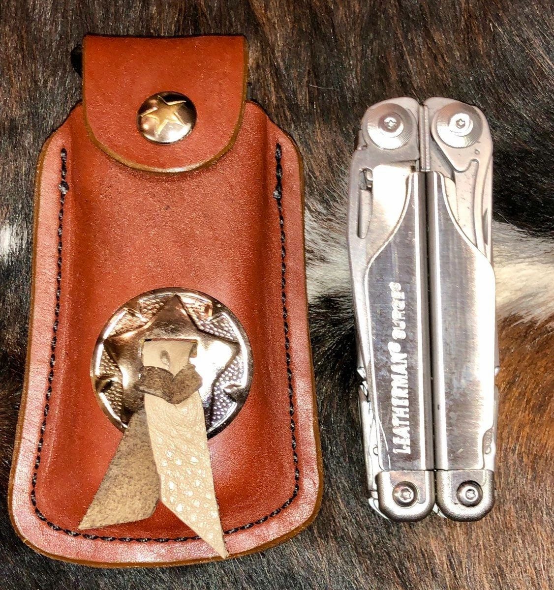 Large Multitool Sheath Western Style Etsy UK