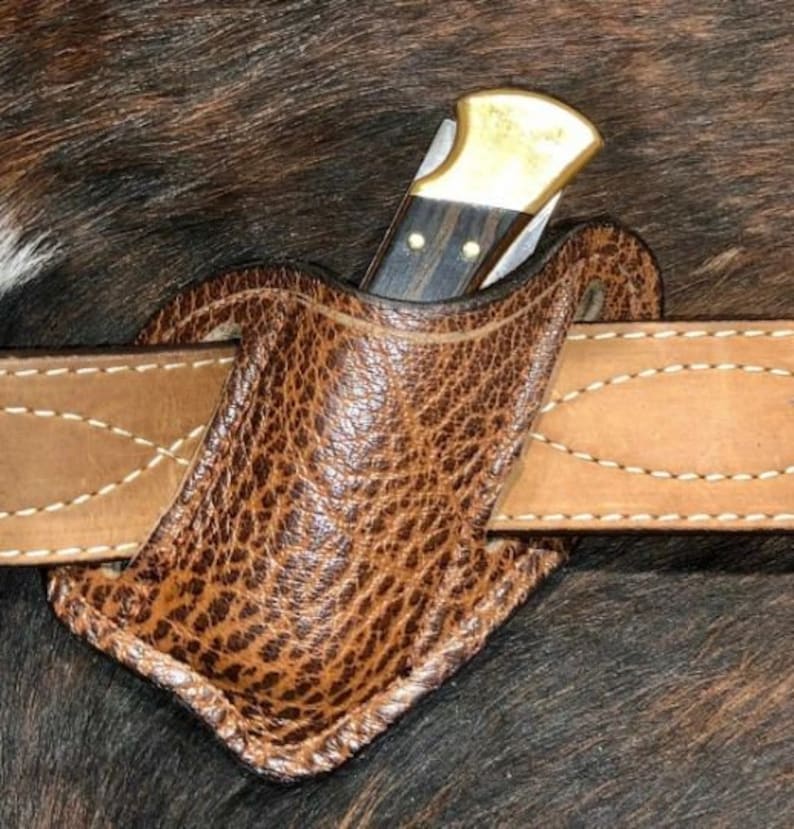 Knife Sheath Buck 110/112 Water Buffalo Etsy
