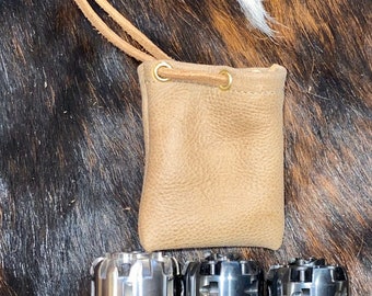 Cylinder Bag; Leather
