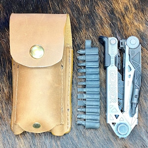 Gerber Center-Drive Multi-Tool Sheath w Bit Holder; Belt Clip