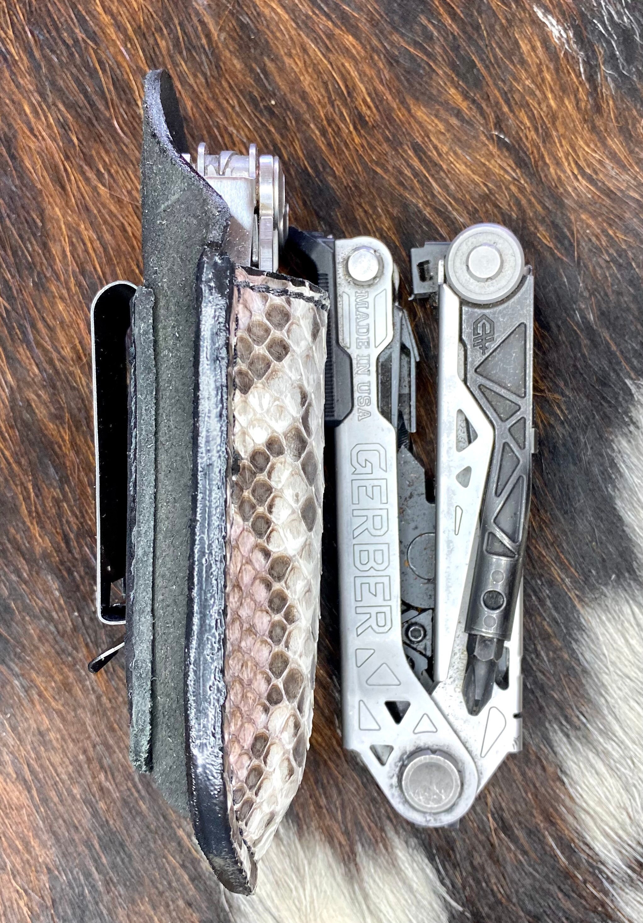 Python Belly; Multi-tool Sheath; Large - Etsy