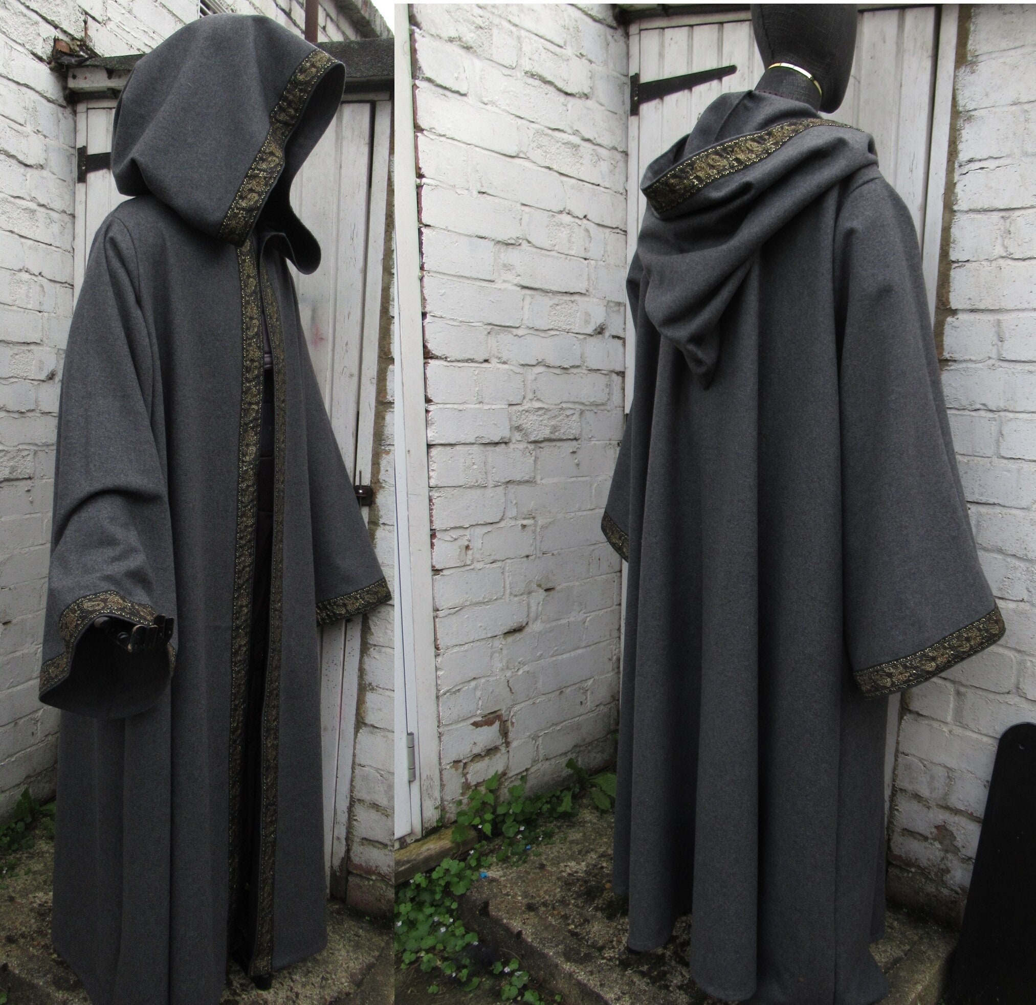 Grey Wizard Cloak Grey Wizard Cloak