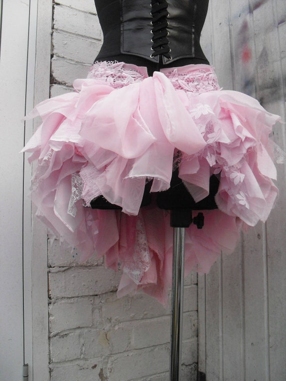 Low Rag Wrap Skirt Mori Pixie skirt | Etsy