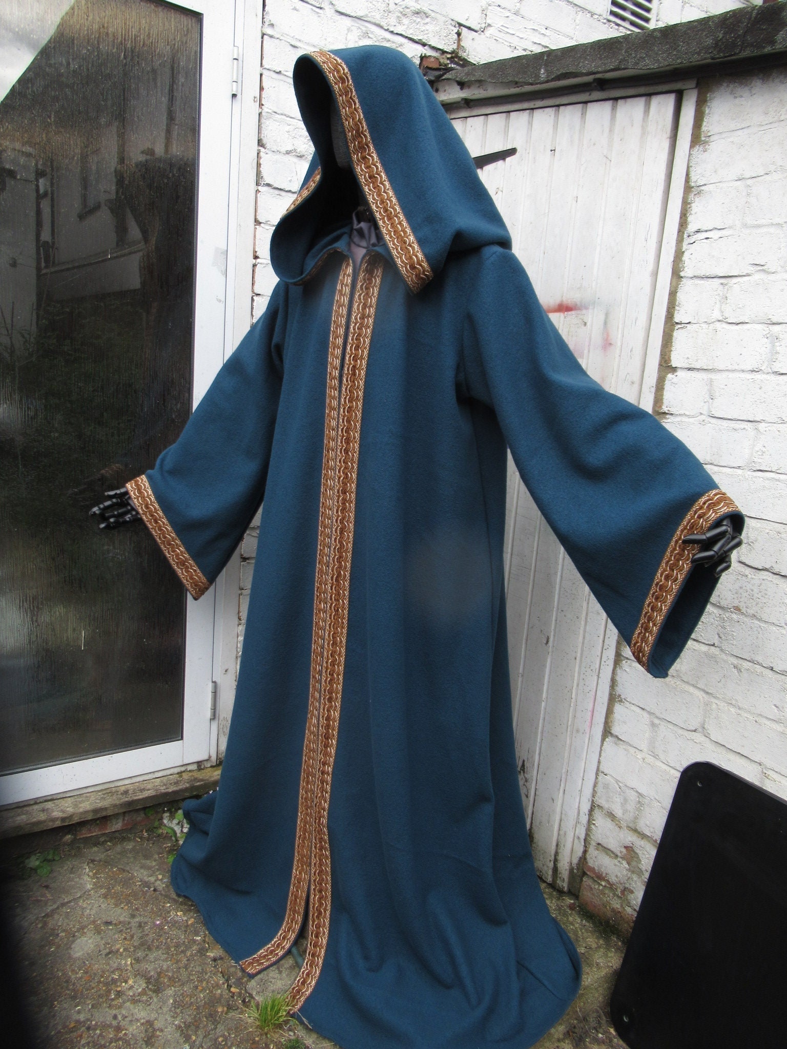 Dungeons & Dragons Wizard Robe Dark Blue/Bordeaux